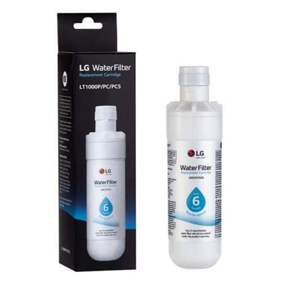 Brand New 2 LG Refrigerator Water Filter LT1000P - Picture 1 of 1